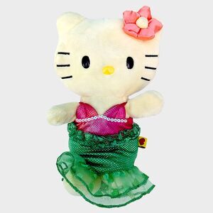 Hello Kitty Mermaid Plush Build a Bear Smallfrys Buddies Dress 7in 2013 Cat RARE